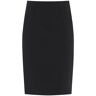 Versace grain de poudre pencil skirt  - Black - female - Size: 40