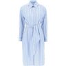 WEEKEND MAX MARA midi chemisier dress in poplin  - Blue - female - Size: 42