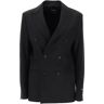 HOMME GIRLS slim fit double-breasted blazer  - Black - female - Size: 42