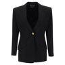 Versace single-breasted medusa jacket  - Black - female - Size: 42