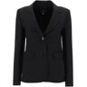 WEEKEND MAX MARA uva single-breasted jacket  - Black - female - Size: 40