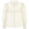 ISABEL MARANT ETOILE "striped cotton blouse by id  - White - female - Size: 36