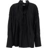 FERRAGAMO caftan-style blouse  - Black - female - Size: Small