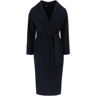 'S MAX MARA virgin wool and cashmere 'marilu' coat  - Blue - female - Size: 38