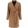 WEEKEND MAX MARA flirt double-breasted midi coat  - Brown - female - Size: 44