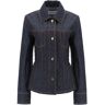 FERRAGAMO shaped denim jacket  - Blue - female - Size: 42