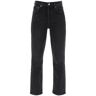 AGOLDE riley high-waisted jeans  - Black - female - Size: 25