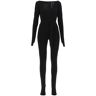 NORMA KAMALI poly lycra catsuit  - Black - female - Size: Extra Small