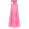 1913 DRESSCODE tulle long bustier dress  - Fluo - female - Size: 40