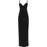 MVP WARDROBE manzoni maxi slip dress  - Black - female - Size: 42