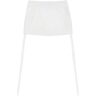 ANN DEMEULEMEESTER 'magdalena' mini skirt with low-rise waist  - White - female - Size: 38