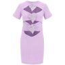 GIUSEPPE DI MORABITO mini cut-out dress with applied anthur  - Purple - female - Size: Medium