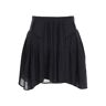 ISABEL MARANT ETOILE jorena mini skirt with lace inserts  - Black - female - Size: 40