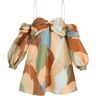 RAQUEL DINIZ 'abby' linen silk mini dress  - Multicolor - female - Size: 40