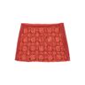 RETROFETE embroidered mini skirt  - Red - female - Size: Medium