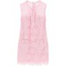 SELF PORTRAIT sleeveless floral lace she  - Pink - female - Size: 6