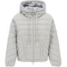 MONCLER delfo hooded puffer jacket  - Grey - female - Size: 0