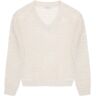 BRUNELLO CUCINELLI dazzling net cotton sweater  - Neutro - female - Size: Large