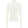 DION LEE cut-out skivvy  - White - female - Size: Medium