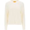 GUEST IN RESIDENCE twin cable cashmere sweater  - White - female - Size: Small