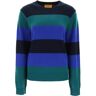 GUEST IN RESIDENCE striped cashmere sweater  - Green - female - Size: Medium