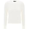 WEEKEND MAX MARA aztec linen pullover sweater  - White - female - Size: Large