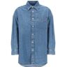 POLO RALPH LAUREN denim oversized shirt for women  - Blue - female - Size: Extra Small