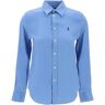 POLO RALPH LAUREN linen canvas shirt for men/w  - Light blue - female - Size: Large