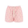 MONCLER logo shorts in technical fabric  - White - female - Size: 38