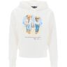 POLO RALPH LAUREN polo bear hooded sweatshirt  - White - female - Size: Small