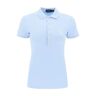 POLO RALPH LAUREN slim fit five button polo shirt  - Light blue - female - Size: Small