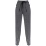 ISABEL MARANT ETOILE priska pants in prince of wales  - Grey - female - Size: 36