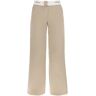 Palm ANGELS reversed waistband chino pants  - Beige - female - Size: Small