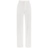 POLO RALPH LAUREN wide leg linen pants  - White - female - Size: 6