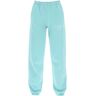 SPORTY RICH jogger pants with printed logo  - Light blue - female - Size: Medium