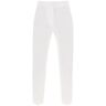 WEEKEND MAX MARA 'cecil' stretch cotton cigarette pants  - White - female - Size: 44