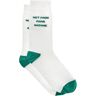 DROLE DE MONSIEUR 'la chaussette slogan' socks  - White - male - Size: One Size