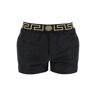 Versace greek sea bermuda shorts for  - Black - male - Size: 6