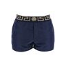 Versace greek sea bermuda shorts for  - Blue - male - Size: 6
