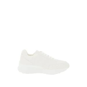 ALEXANDER MCQUEEN LEATHER SPRINT RUNNER SNEAKERS  - White - male - Size: 45