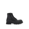 ALEXANDER MCQUEEN leather ankle boots  - Black - male - Size: 44