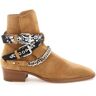 AMIRI bandana buckle boots  - Beige - male - Size: 41