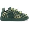 Burberry sneaker box with check processing  - Green - male - Size: 42