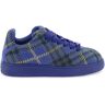 Burberry sneakers box with check processing  - Blue - male - Size: 43