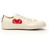 COMME DES GARCONS PLAY chuck 70 low-top sneakers comme des garçons play x converse  - White - unisex - Size: 8