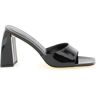 BY FAR patent leather 'michele' mules  - Black - female - Size: 36