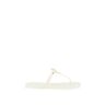 TORY BURCH mini miller rubber thongs  - White - female - Size: 6