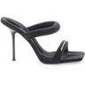 ALEXANDER WANG julie denim sandals in italian  - Black - female - Size: 36