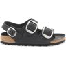 BIRKENSTOCK milano big buckle sandals  - Black - female - Size: 39