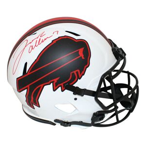 www.denverautographs.com Josh Allen Buffalo Bills Signed Authentic Lunar Speed Helmet (BAS COA)